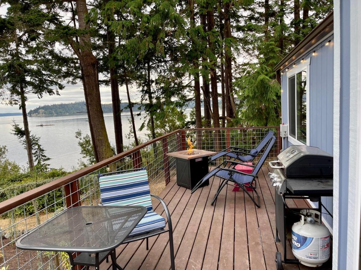 Puget Sound Chic Romantic Cottage With Private Beach Access & Gated Entry Port Ludlow 외부 사진