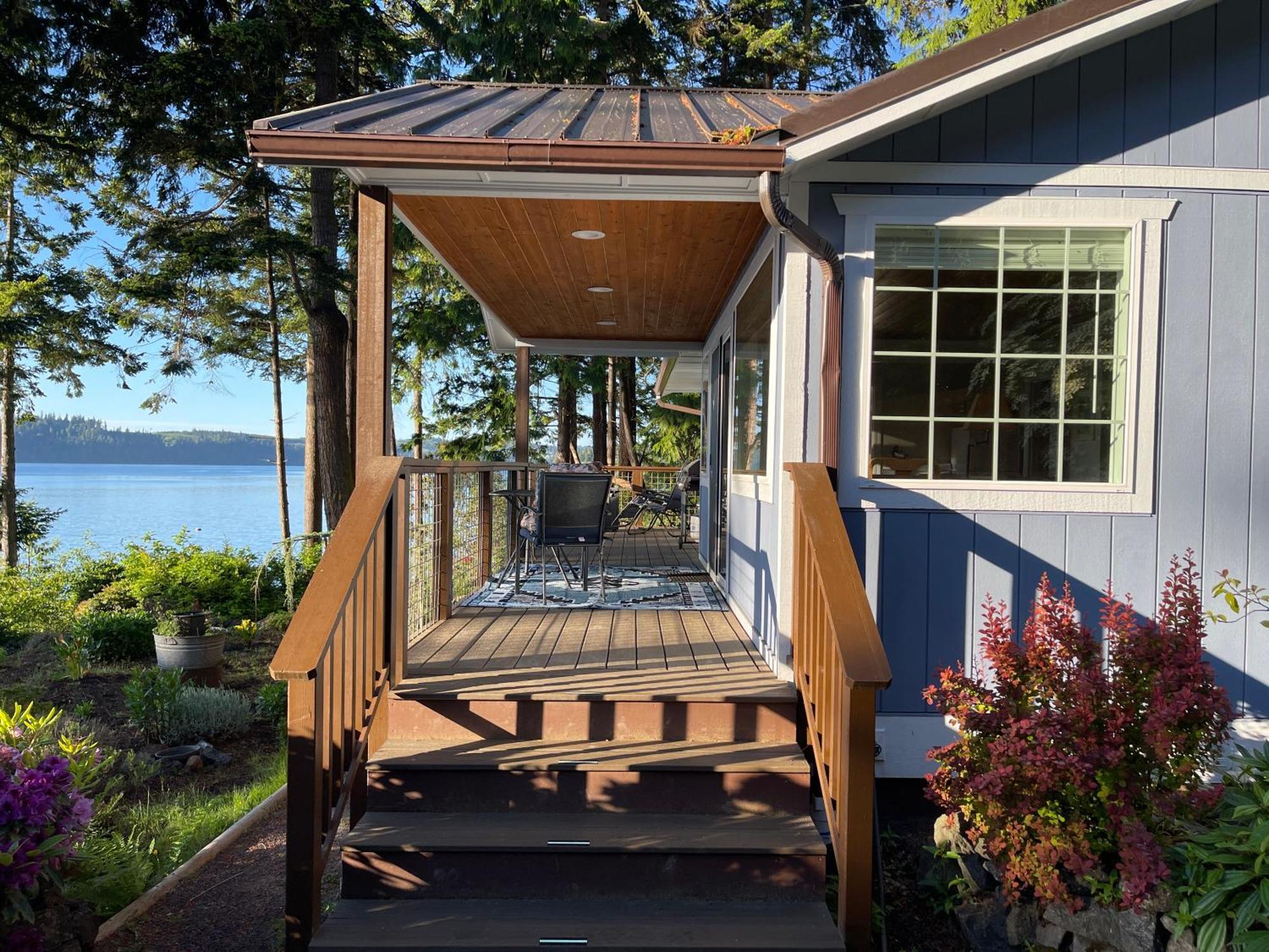 Puget Sound Chic Romantic Cottage With Private Beach Access & Gated Entry Port Ludlow 외부 사진