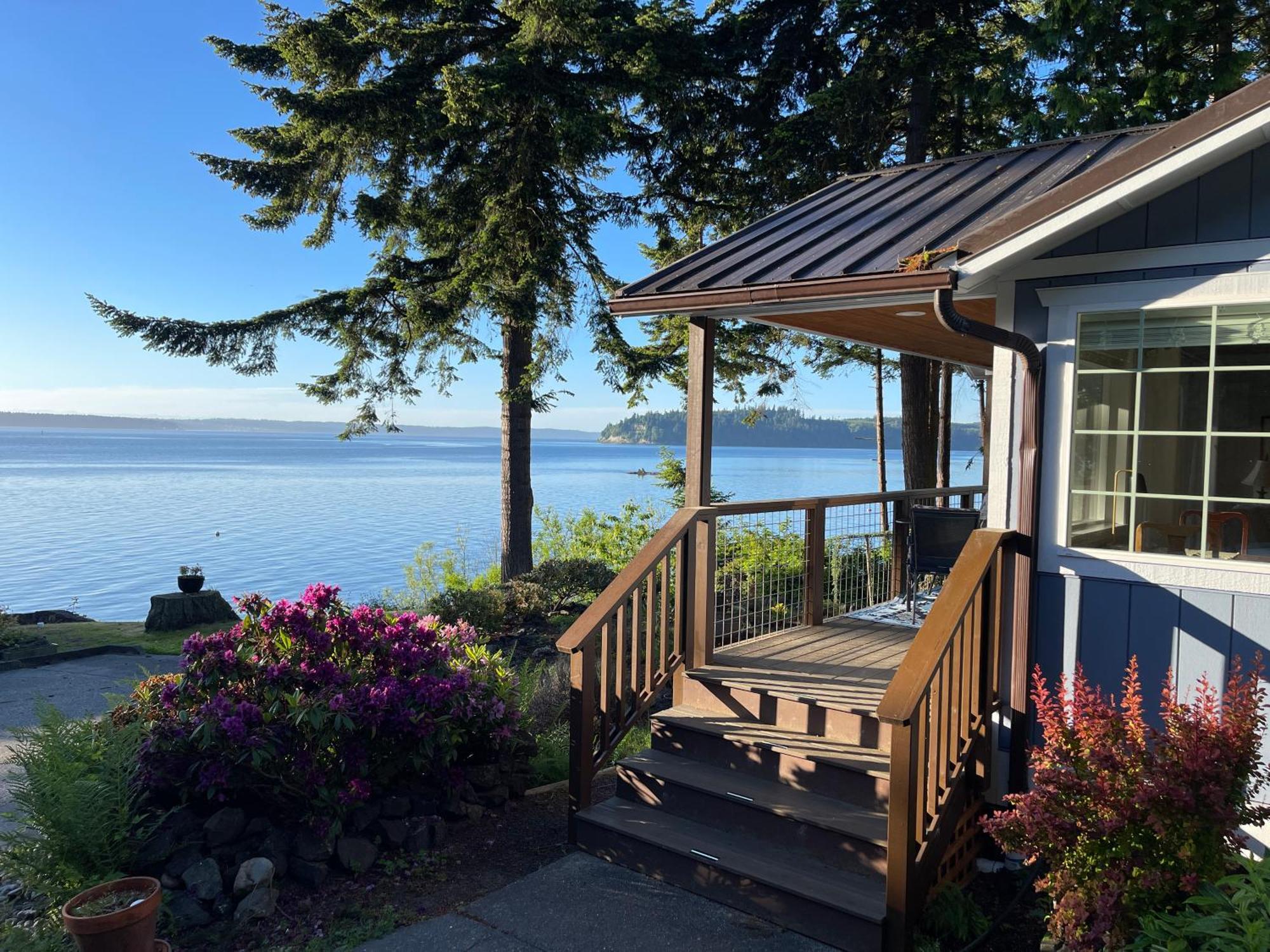 Puget Sound Chic Romantic Cottage With Private Beach Access & Gated Entry Port Ludlow 외부 사진