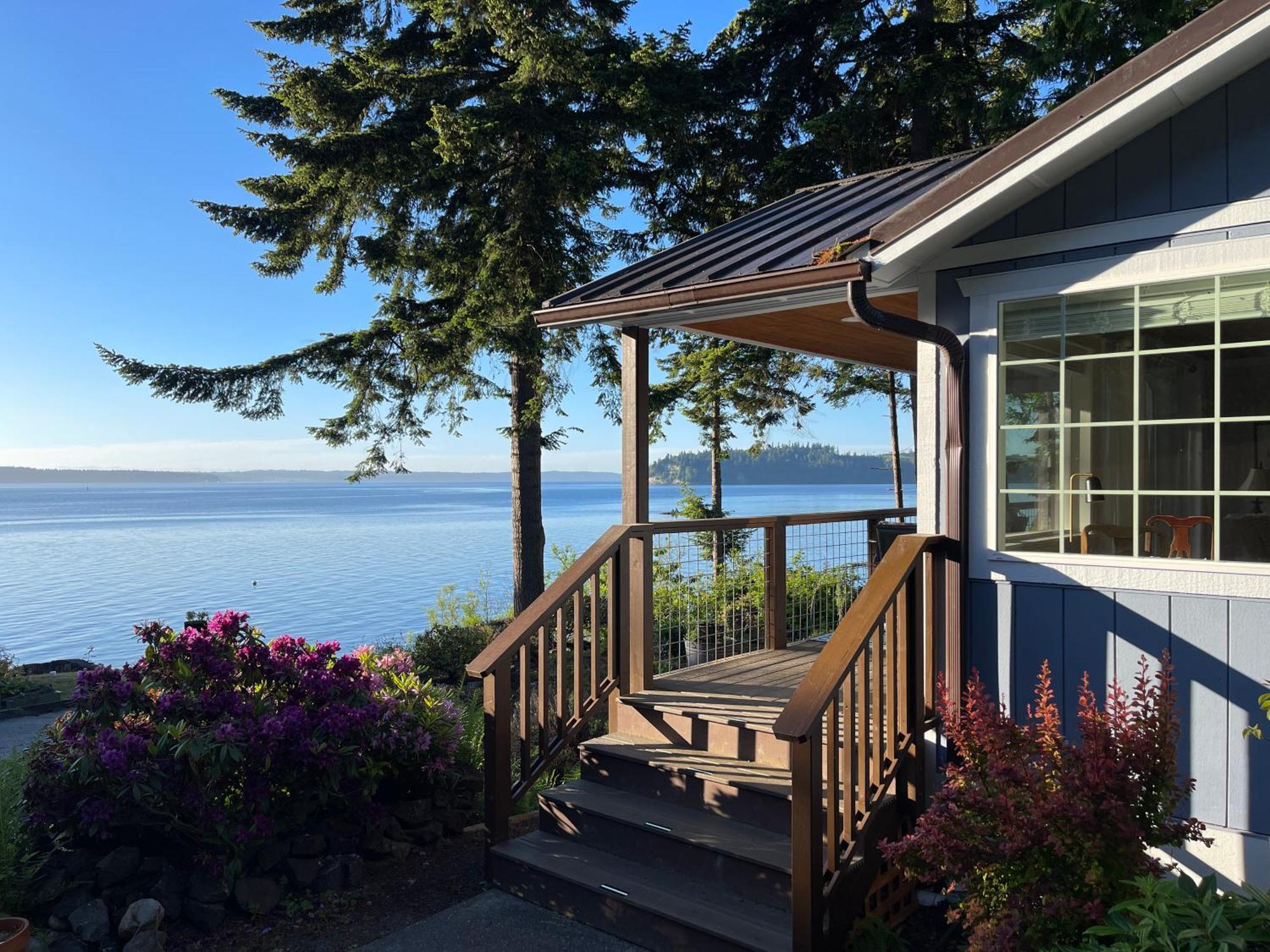 Puget Sound Chic Romantic Cottage With Private Beach Access & Gated Entry Port Ludlow 외부 사진